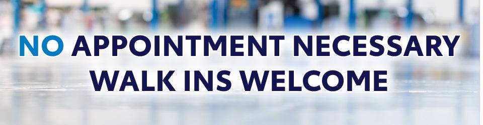 No Appointment Necessary banner | Honda of New Rochelle in New Rochelle NY
