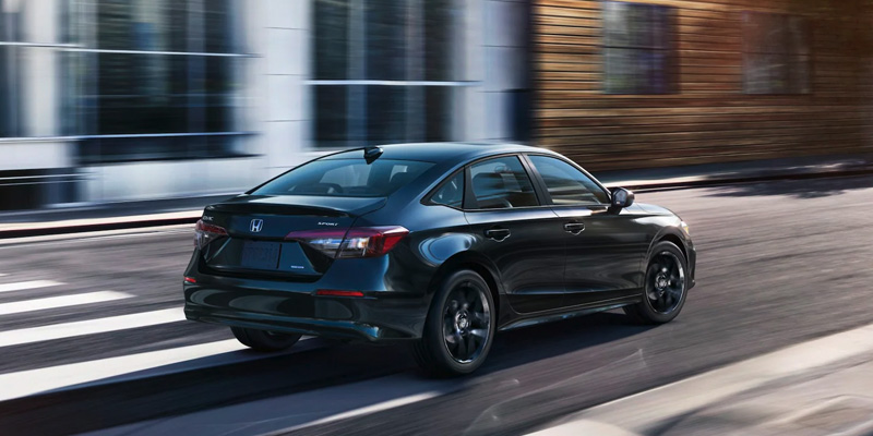 A 2025 Honda Civic Hatchback.