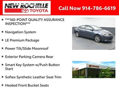 2015 Toyota Corolla LE Premium