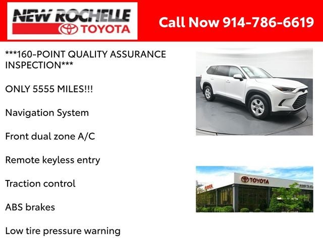 2025 Toyota Grand Highlander LE