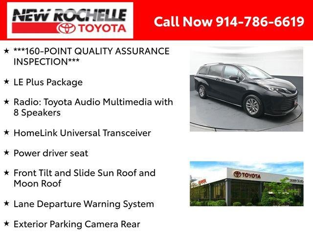 2025 Toyota Sienna LE 8 Passenger