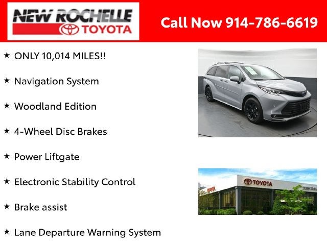 2025 Toyota Sienna Woodland Edition 7 Passenger