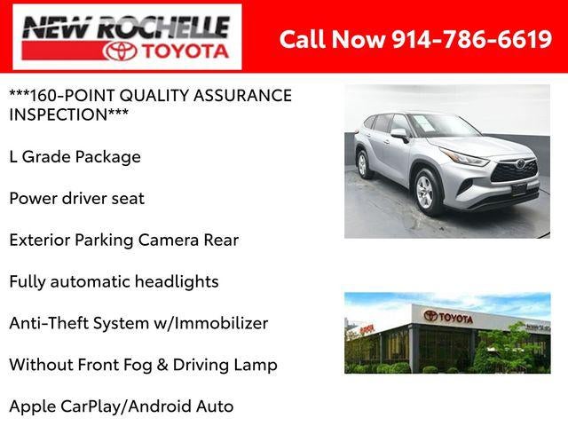 2020 Toyota Highlander L