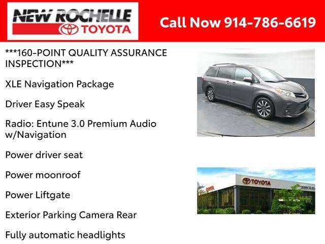 2018 Toyota Sienna XLE 7 Passenger