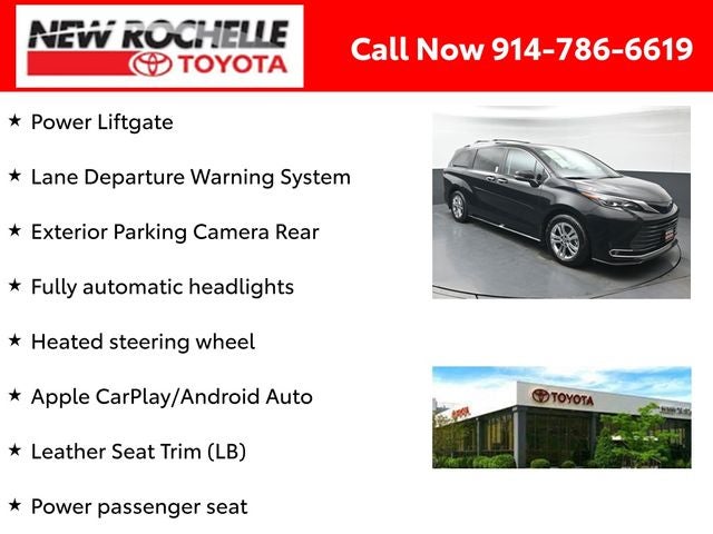 2024 Toyota Sienna Platinum 7 Passenger