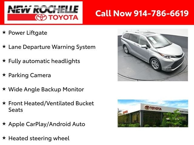 2023 Toyota Sienna Platinum 7 Passenger