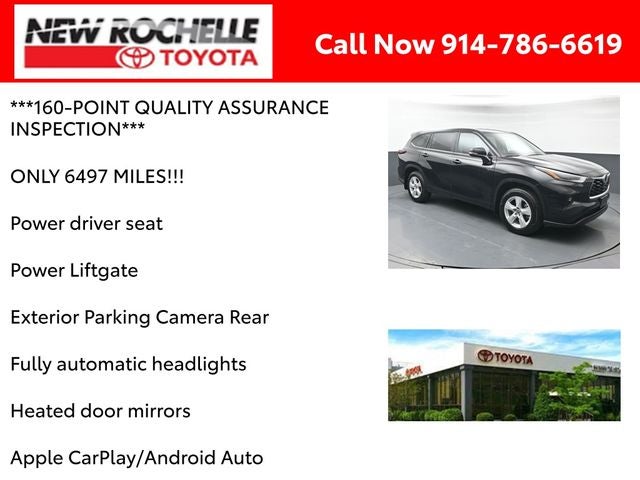 2025 Toyota Highlander LE