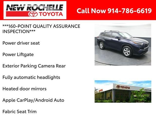 2024 Toyota Highlander LE