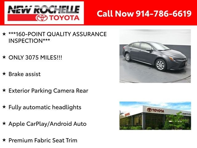 2026 Toyota Corolla Hybrid LE