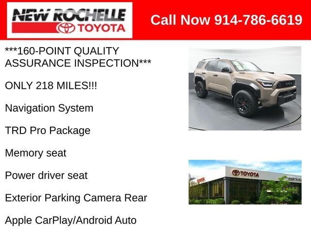 2025 Toyota 4Runner i-FORCE MAX Hybrid TRD Pro