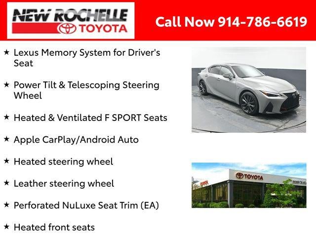 2024 Lexus IS 350 F SPORT