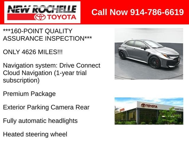 2025 Toyota GR Corolla Premium