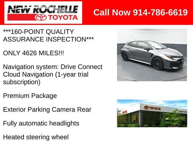 2025 Toyota GR Corolla Premium