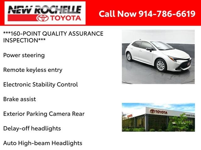2026 Toyota Corolla Hatchback SE