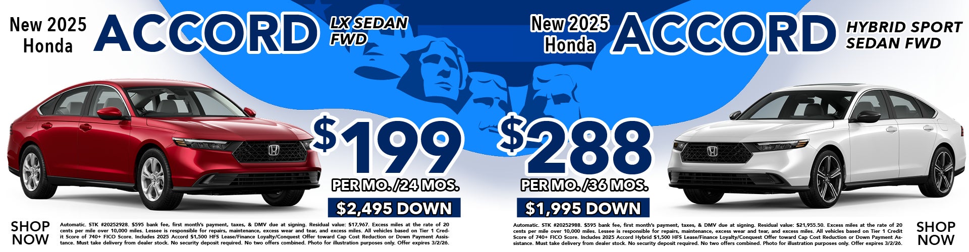 Accord and Accord Hybrid